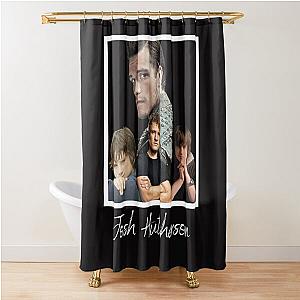 Josh Hutcherson Whistle Shower Curtain