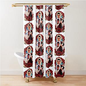 Retro Josh Hutcherson Shower Curtain