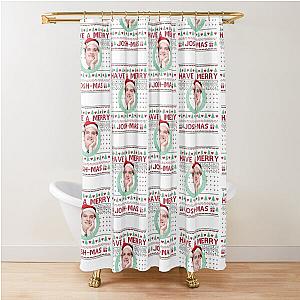 Josh Hutcherson Have A Merry Christmas Shower Curtain