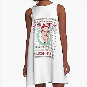 Josh Hutcherson Has A Merry Christmas A-Line Dress