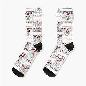 Josh Hutcherson Have A Merry Socks