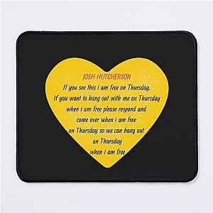 Josh Hutcherson T-Shirt Sticker Mouse Pad