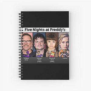 FNAF Movie 2023 Matthew Lillard Josh Hutcherson Spiral Notebook