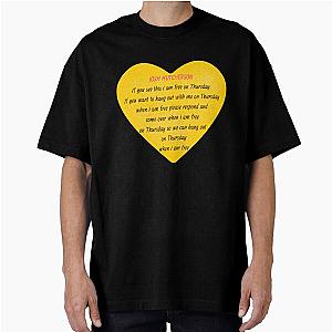 Josh Hutcherson T-Shirt Oversized T-Shirt