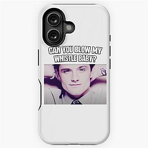 Can You Blow My Whistle Baby - Josh Hutcherson TikTok Meme iPhone Case