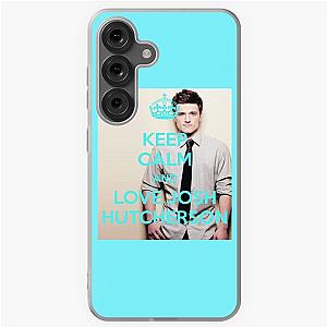 keep calm and love Josh hutcherson Samsung Galaxy Case