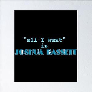 Joshua Bassett Sticker Poster