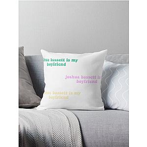 joshua bassett is my boyfriend Throw Pillow