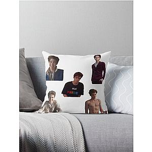 joshua bassett sticker pack Throw Pillow