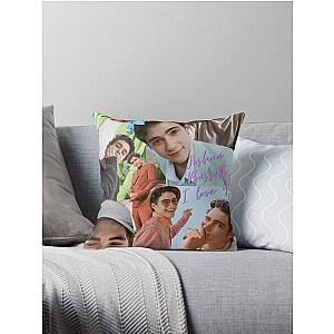 Joshua Bassett collage  Throw Pillow