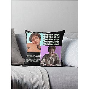 Joshua Bassett 'Common Sense' Throw Pillow