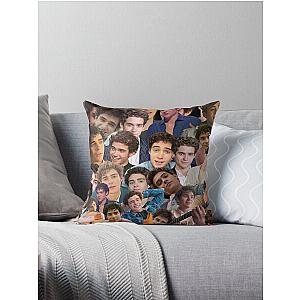 joshua bassett photo collage Throw Pillow