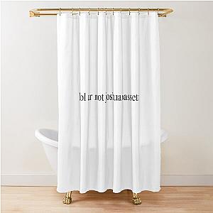 lol ur not joshua bassett Shower Curtain