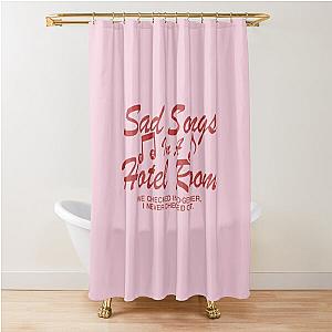 joshua bassett sad songs in a hotel room Shower Curtain