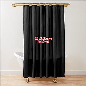 Joshua Bassett Classic T-Shirt Shower Curtain