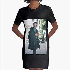 Joshua Bassett Sticker Graphic T-Shirt Dress