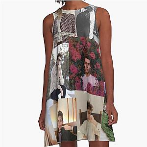 Joshua Bassett pic collage A-Line Dress