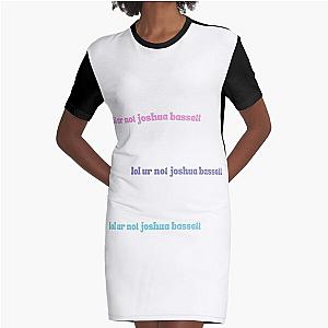 lol ur not joshua bassett colour pack Graphic T-Shirt Dress