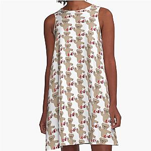 Franklin Bear Joshua Bassett A-Line Dress