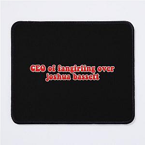 Joshua Bassett Classic T-Shirt Mouse Pad