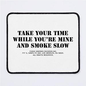 joshua bassett merch Smoke Slow Mouse Pad