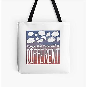 Joshua Bassett Different Lyrics All Over Print Tote Bag