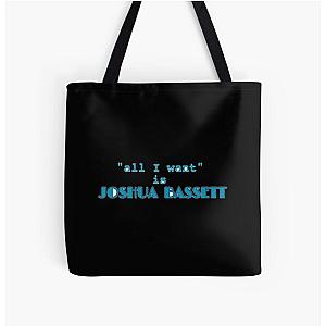 Joshua Bassett Sticker All Over Print Tote Bag