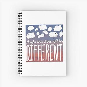 Joshua Bassett Different Lyrics Spiral Notebook