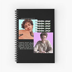 Joshua Bassett 'Common Sense' Spiral Notebook