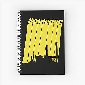 Yellow logo Joywave  Spiral Notebook