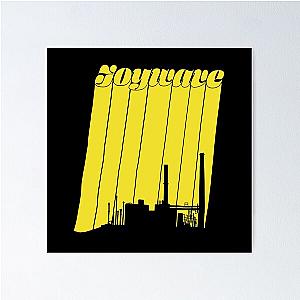 Yellow logo Joywave  Poster