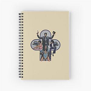 Danny Brown Jpegmafia Scaring Hose Spiral Notebook