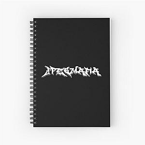 Jpegmafia Aesthetic Hip Hop Rap Black Spiral Notebook