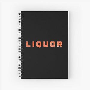 Jpegmafia Offline Liquor Aesthetic Hip Hop Rap Black Spiral Notebook