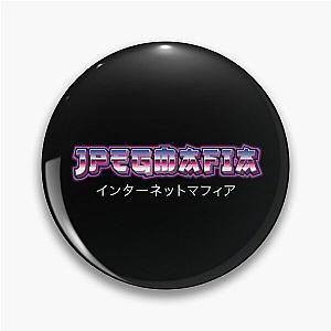 JPEGMAFIA Japanese Neon Vintage Text Pin