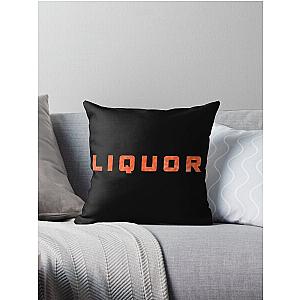 Jpegmafia Offline Liquor Aesthetic Hip Hop Rap Black Throw Pillow