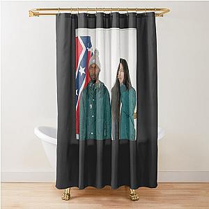 jpegmafia black ben carson Shower Curtain