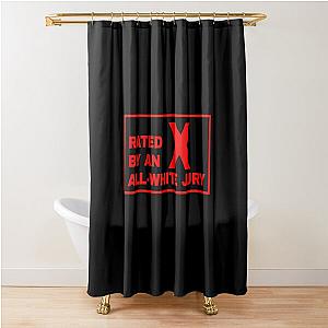 Danny Brown Jpegmafia Scaring Hose Aesthetic Rated Shower Curtain