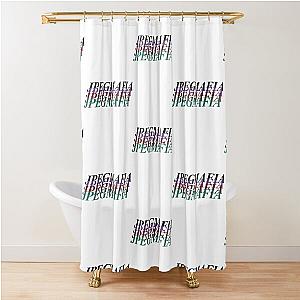 JPEGMAFIA Wordmark Shower Curtain
