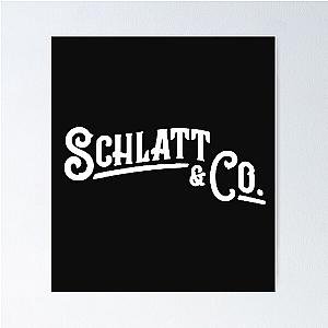 Vitntage Jschlatt Merch Jschlatt Schlatt amp amp Co Logo, Poster