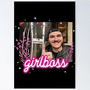 Jschlatt girlboss  Poster