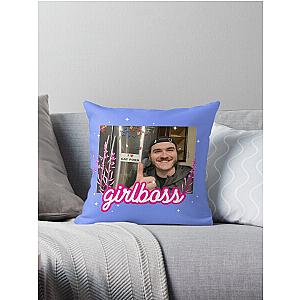 jschlatt girlboss Throw Pillow