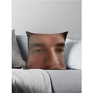 schlatt (featuring: schlankets-jschlatt blankets) Throw Pillow