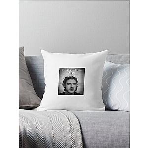 Cursed Handsome Jschlatt  Throw Pillow