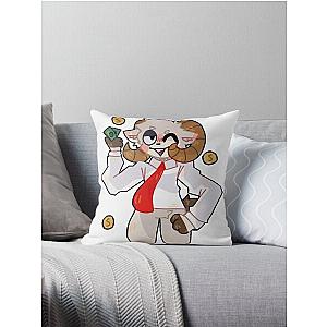 business ram jschlatt  Throw Pillow