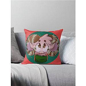 Christmas Jschlatt Throw Pillow