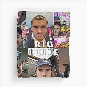 jschlatt Big dude montage  Duvet Cover