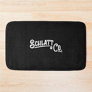 Vitntage Jschlatt Merch Jschlatt Schlatt amp amp Co Logo, Bath Mat