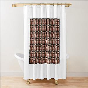 schlatt (featuring schlanketsjschlatt blankets)  Shower Curtain