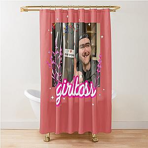 jschlatt girlboss Shower Curtain